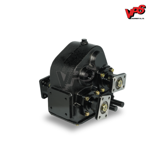 Multi-Output Power Transfer Gear — distributes PTO power to two outputs