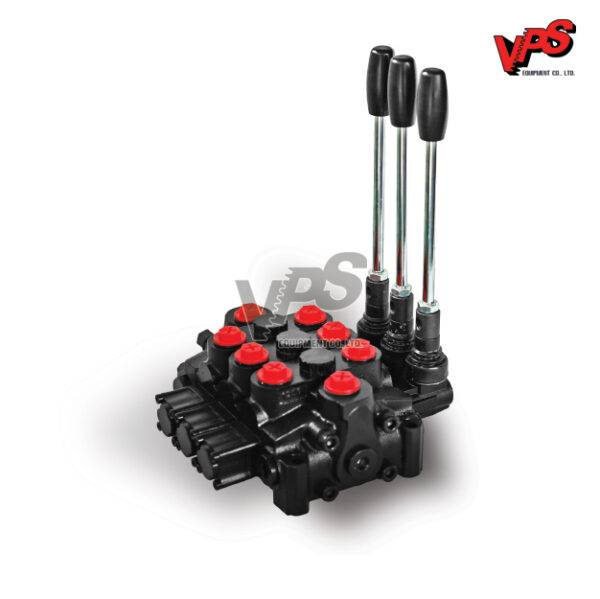 Manual Hydraulic Control Valve with 3 levers